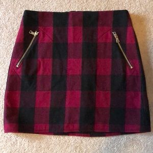Size 2 plaid skirt from the Gap